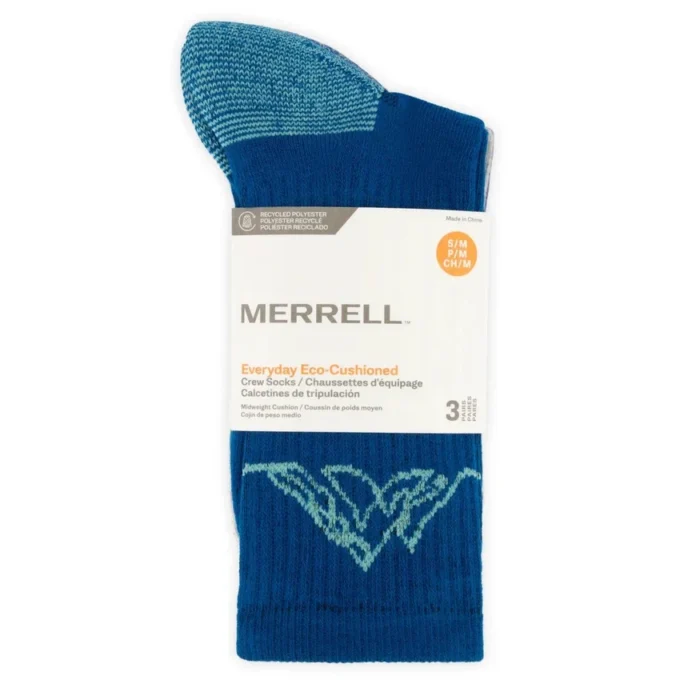 Eco Cushioned Crew Socks 3 Pack Eco Cushioned Crew Socks 3 Pack