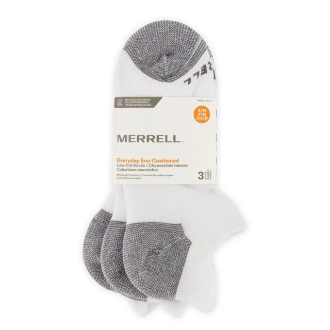 Eco Cushioned Low Cut Socks 3 Pack