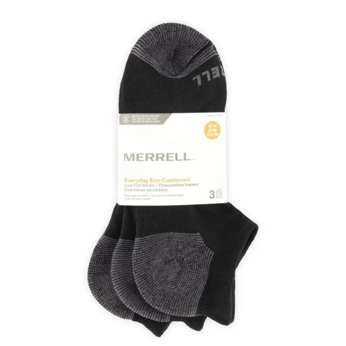 Eco Cushioned Low Cut Socks 3 Pack