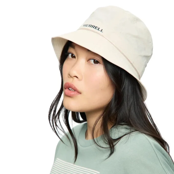 Linear Logo Bucket Cap